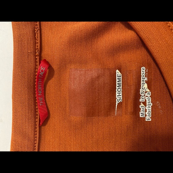 The North Face Vapor Wick Burnt Orange Shirt - Picture 7 of 8